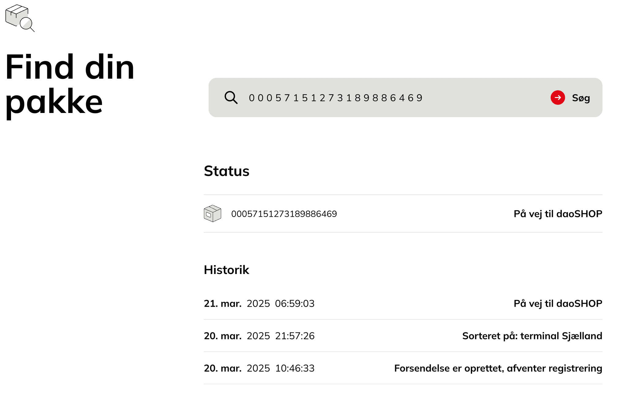 Shipshark Track and Trace